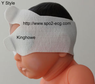 China Regelbaar y-Masker 2433cm van het Vorm Medisch Oog Grootte Comfortabel voor Baby leverancier
