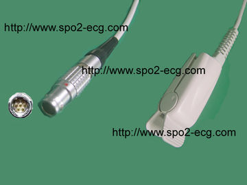China Lemo 7 de Vingerklem Softtip van de Speld Opnieuw te gebruiken SpO2 Sensor 12 Maanden Garantie leverancier