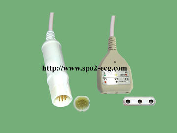 China De professionele Kabel Lichtgewichtpm8010 PM8014 AHA en CEI van SIEMENS ECG leverancier