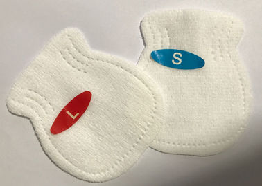 China S L Producten van de de Babyzorg van de Grootte de Unieke Stijl voor Pasgeboren Stoffen Elastische Handschoenen leverancier