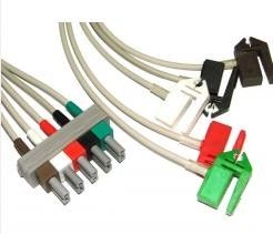 De Kabels van TPU Philips ECG/Lood Beschermde Kabel 3,6 Meter voor Al aa-Stopsysteem leverancier
