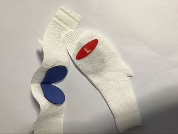 China Comfortabele het Masker UVbescherming van het Zuigelingsoog met Blauwe en Witte Kleur fabriek