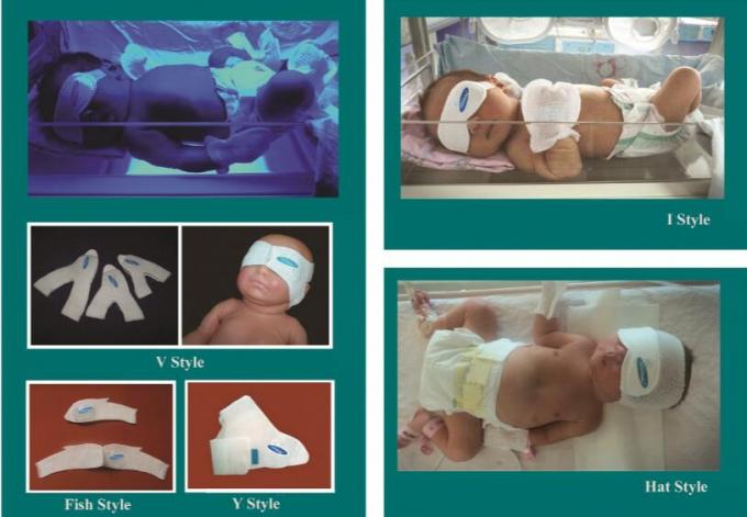 Medische Beschikbare de Ogenbescherming Bij pasgeborenen van Phototherapy van het Oogmasker